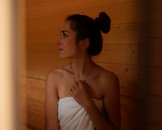 sauna dom w górach