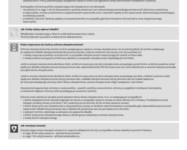 Ubezpieczenie od rezygnacji